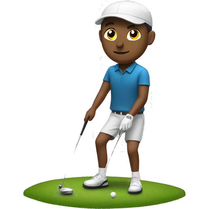 Golfer emoji
