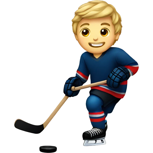 guy playing hockey emoji