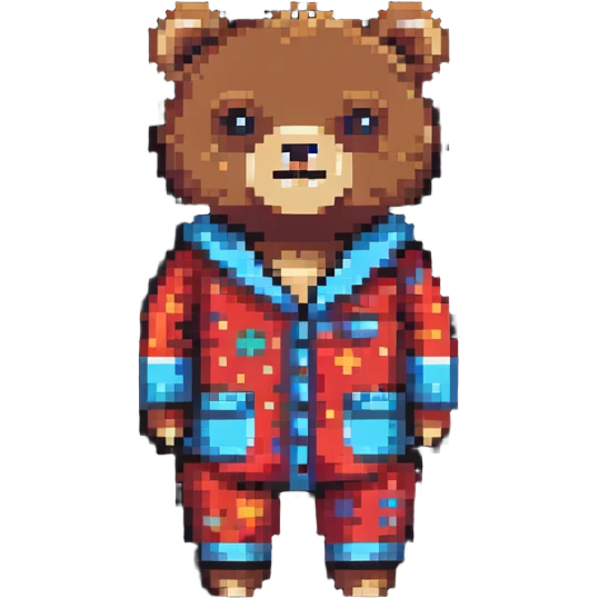 bear in pajamas emoji