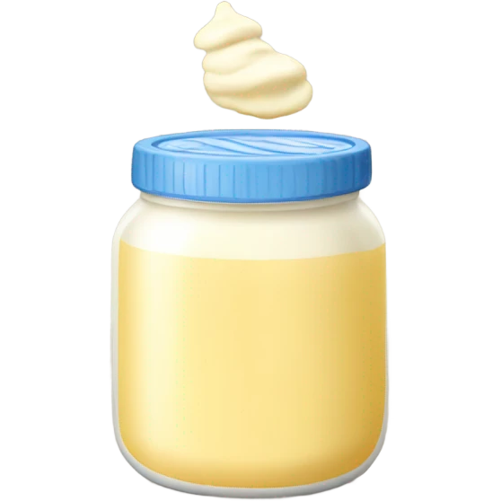 Mayonnaise jar emoji