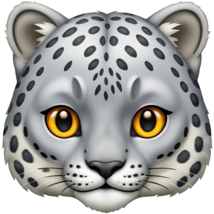 Snow leopard emoji