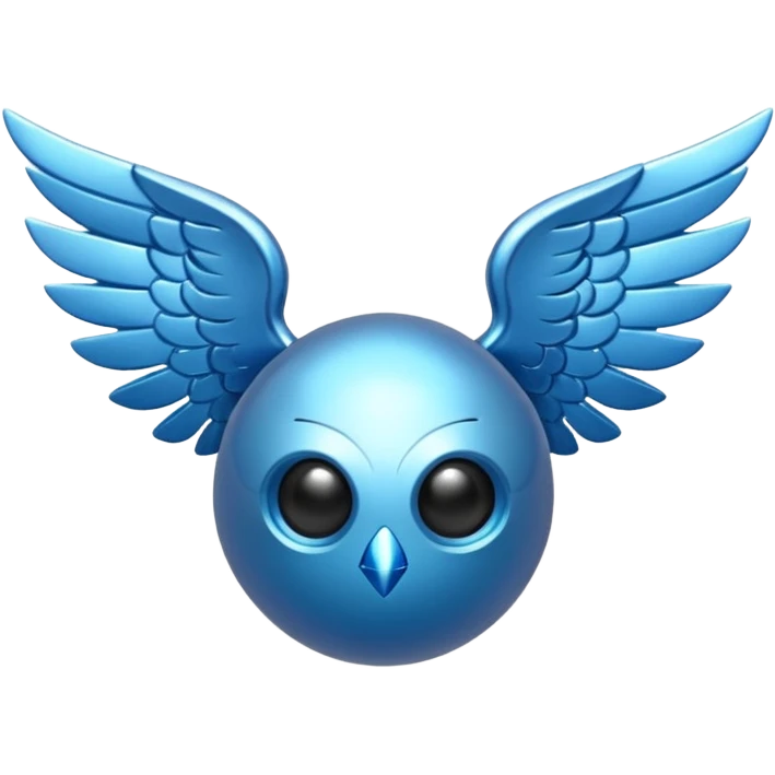 Blue Snitch from snitch and lilo emoji