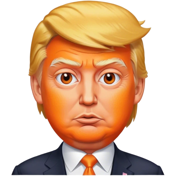 donald trump cheeto emoji