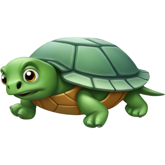 Rocket boosted turtle  emoji