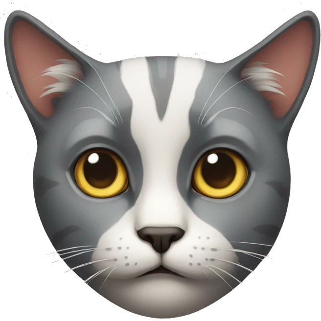 suspicious cat emoji