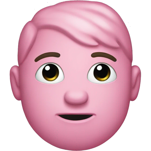 Pink uff emoji