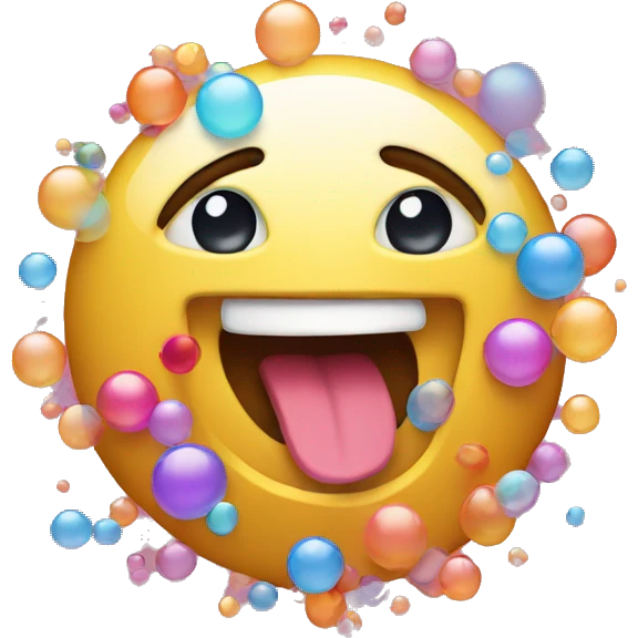 instagram icon with bubbles emoji