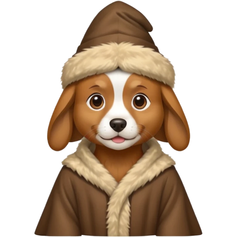 Dog wizard emoji