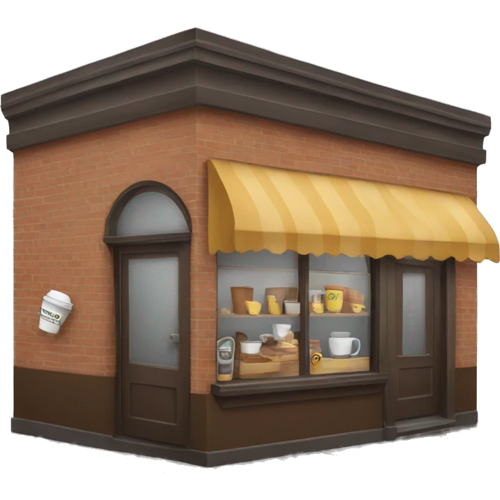 Coffee shop emoji