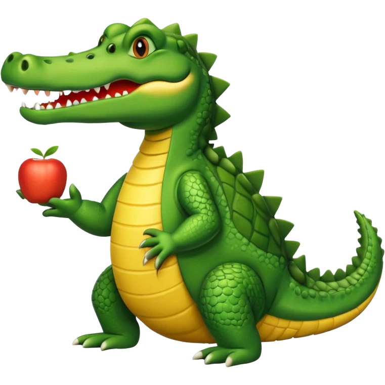 code writing crocodile emoji