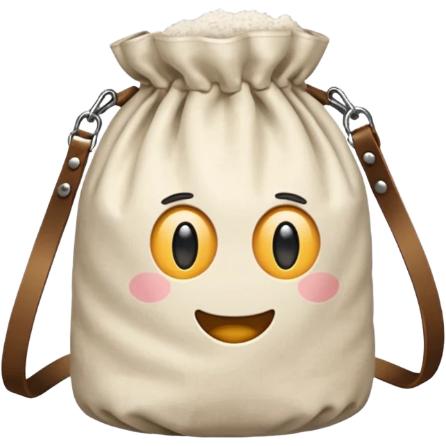 Sac de Farine étiqueté farine emoji