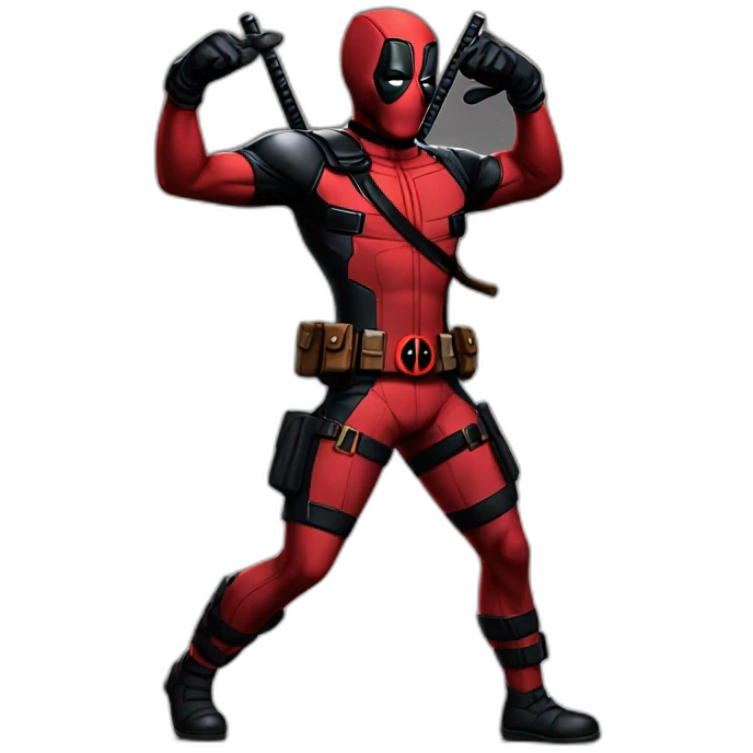 Deadpool full body dance 2 emoji