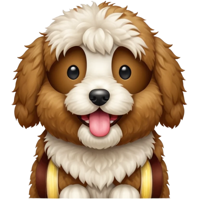 mini Goldendoodle  emoji