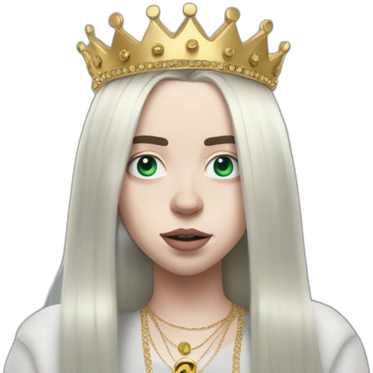 queen  billie eilish emoji