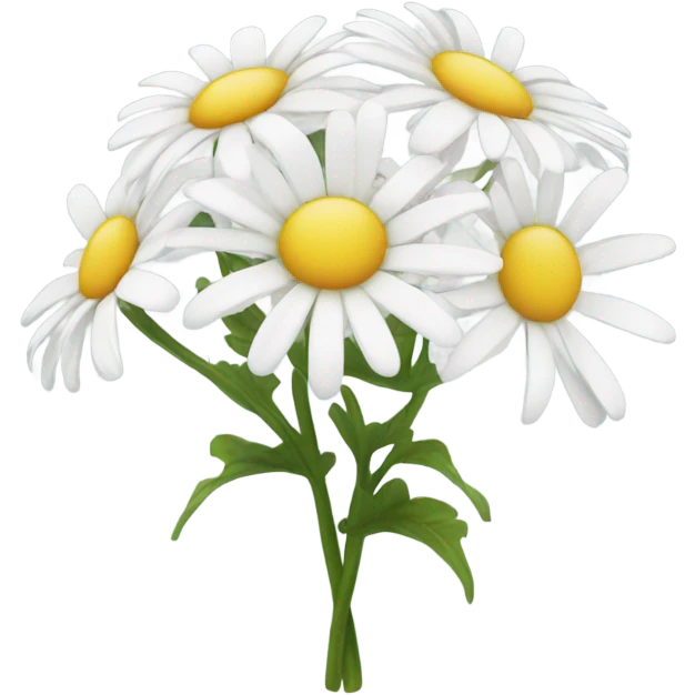 Daisies flower  emoji