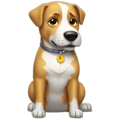 car dog emoji