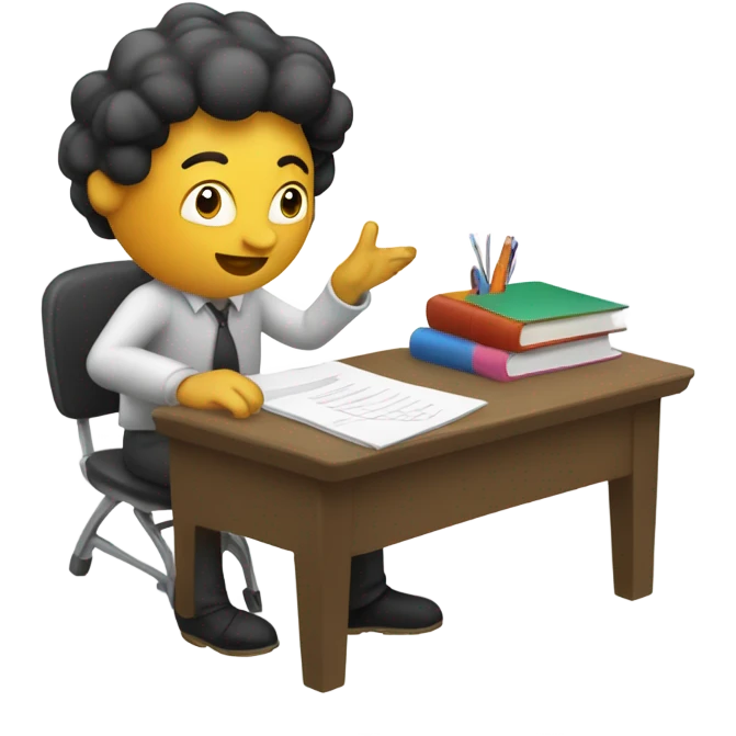 teacher work emoji