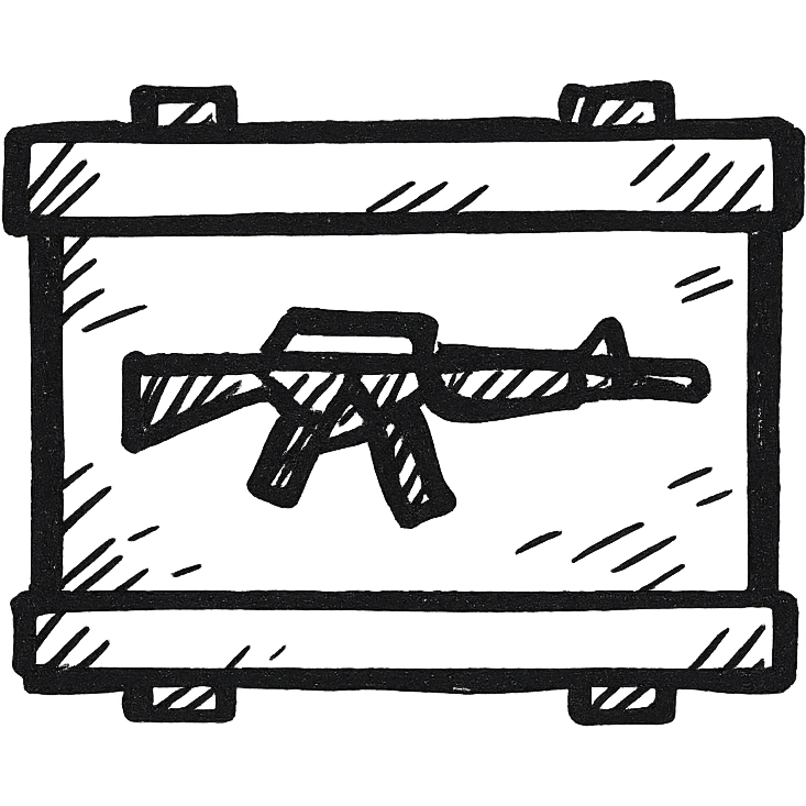 A weapon box emoji