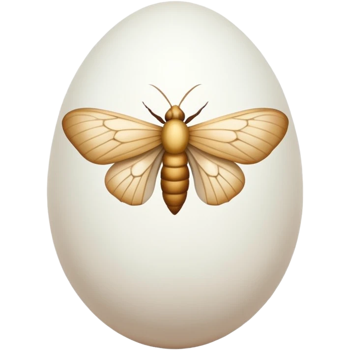 moth, life cycle stage 1 emoji