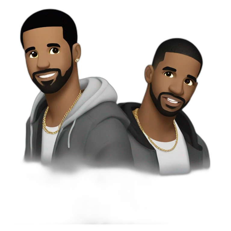 Travis Scott & drake  emoji