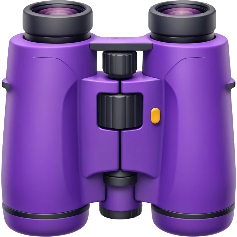 less detailed binoculars in purple color emoji