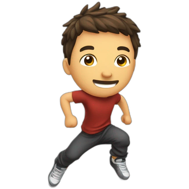 salto arrière parkour homme emoji