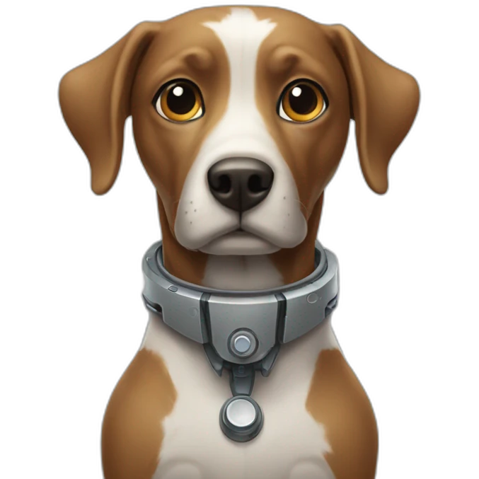 good boy robot emoji