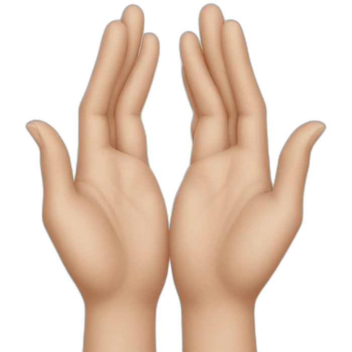 hands forming a heart emoji