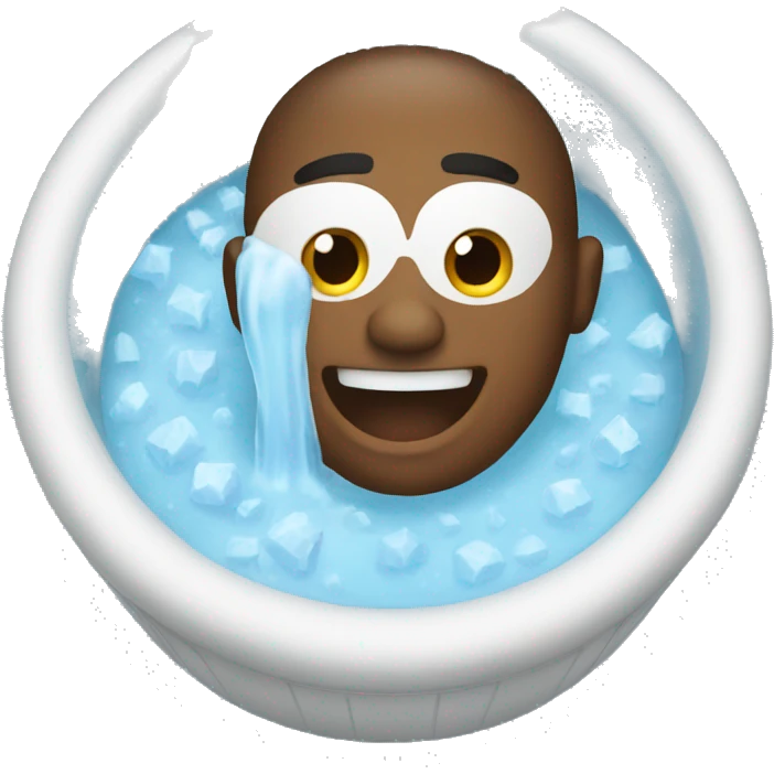 ice bath emoji