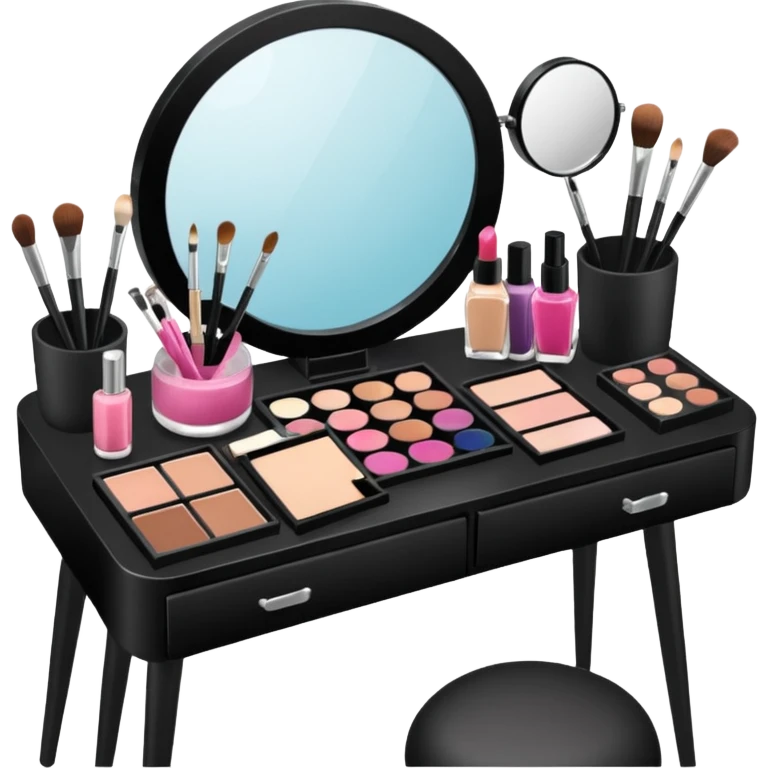 makeup TABLE emoji