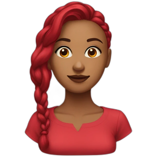 Loca jess red emoji