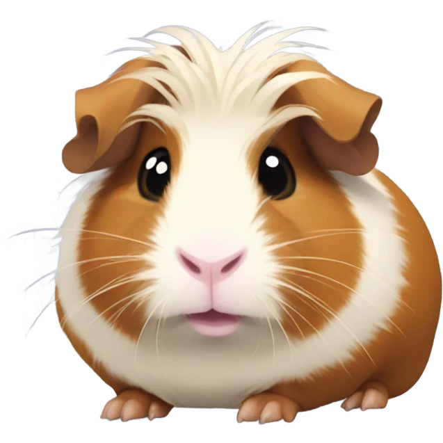 baddie guinea pig with lashes emoji