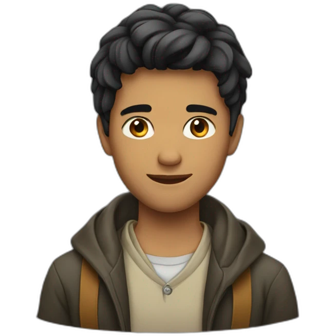 jeune homme malgache emoji