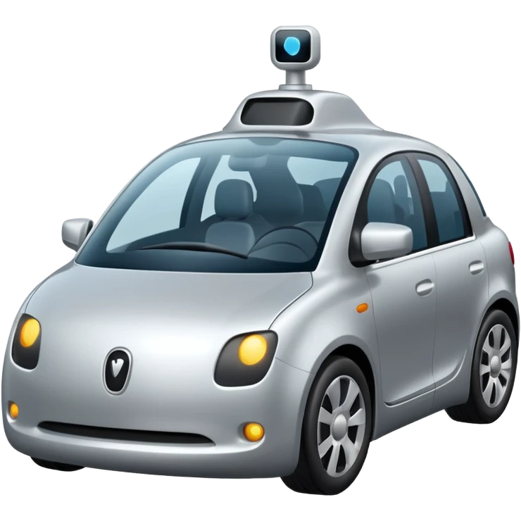 self driving car emoji