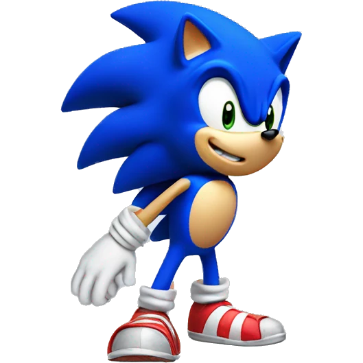 sonic the hedgehog emoji