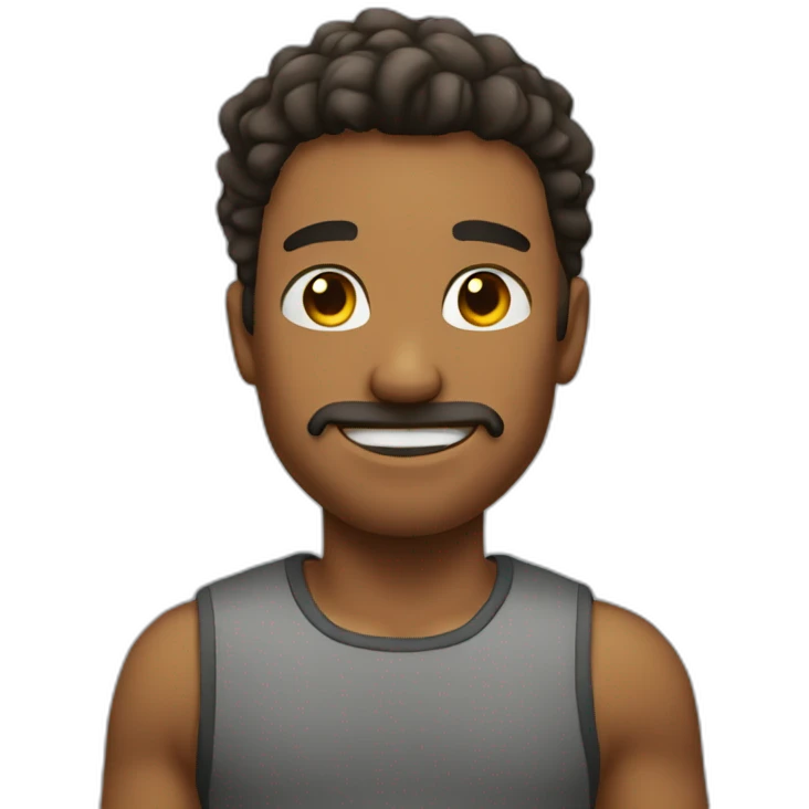Feels Strong Man emoji