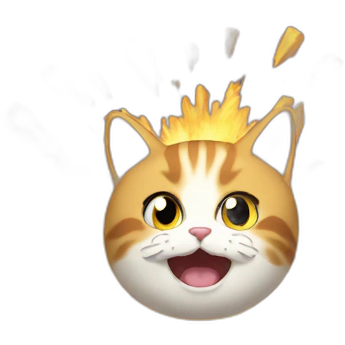 cat explosion emoji