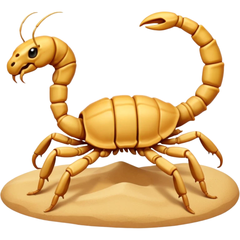 cute scorpion in dessert emoji