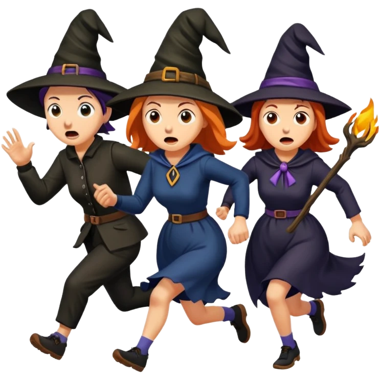 Witch hunt emoji