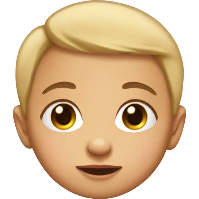 Cute baby  emoji