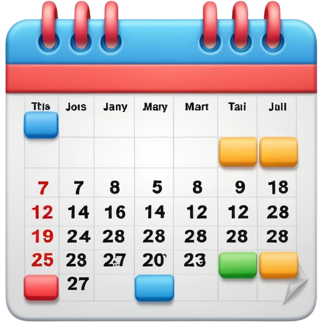 calendar emoji