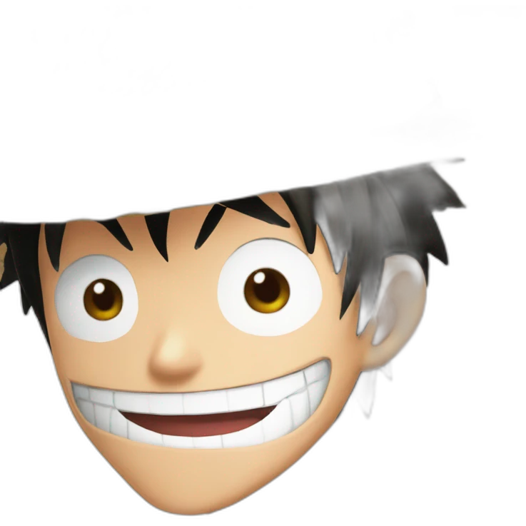 Monkey luffy emoji