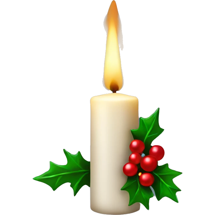 Christmas Candle  emoji