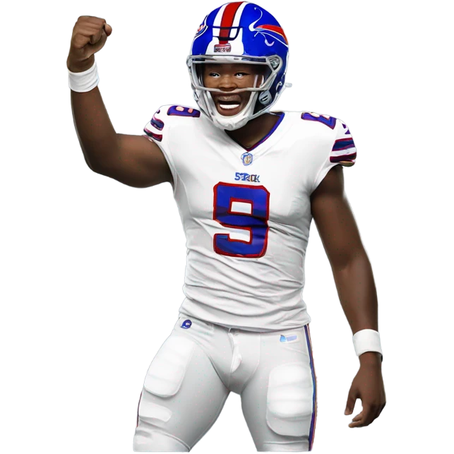 Buffalo bills Allen winning emoji