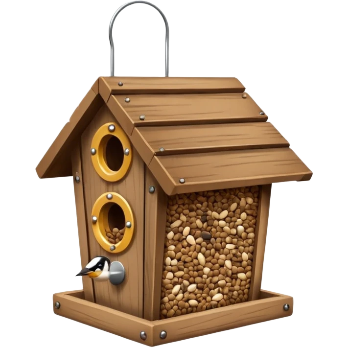 Bird feeder emoji