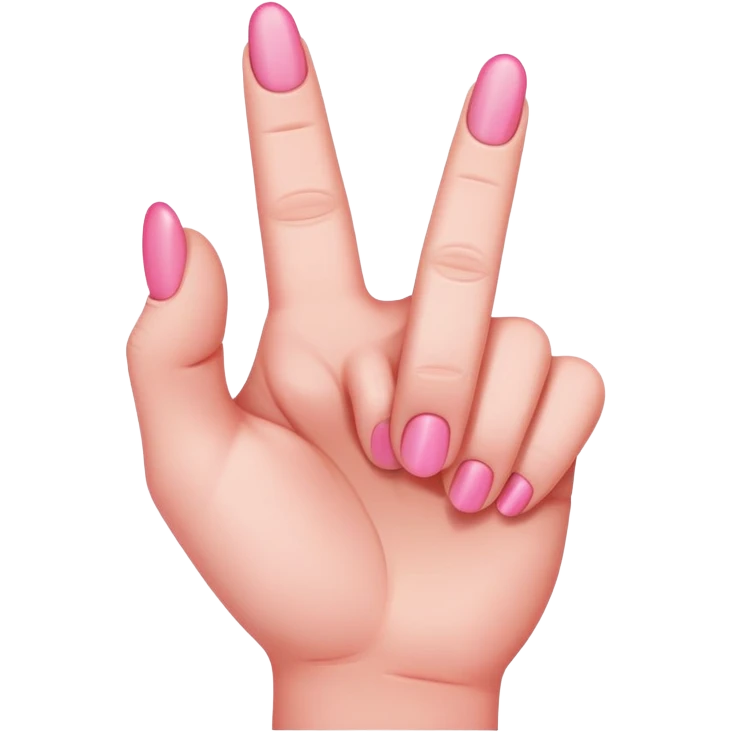 pink middle finger  emoji