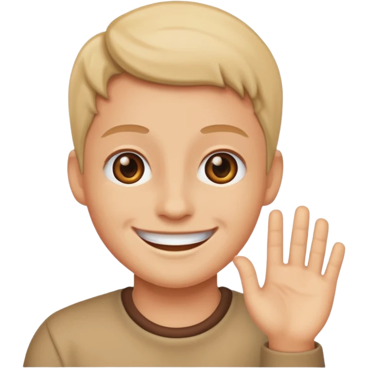 آدمی که میخندد emoji