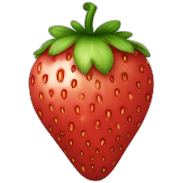 Strawberry emoji