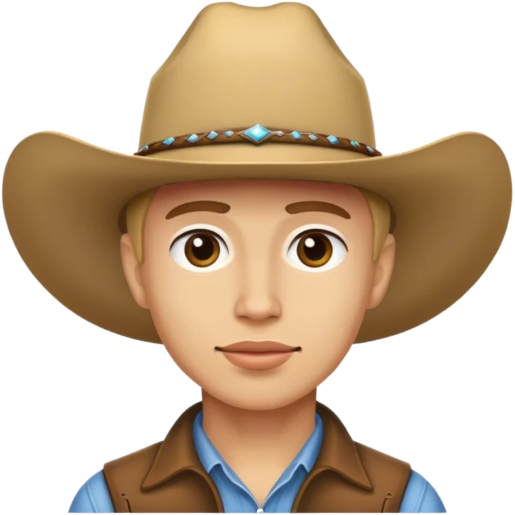 🥰 with cowboy hat  emoji