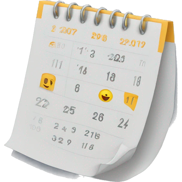 Calendar emoji